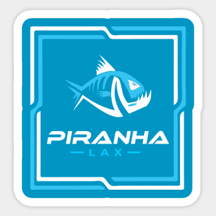 Piranha Lax Sticker